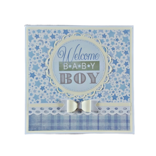 Ευχετήρια κάρτα για νεογέννητο αγοράκι - αγόρι, γέννηση, δώρο γέννησης, ευχετήριες κάρτες