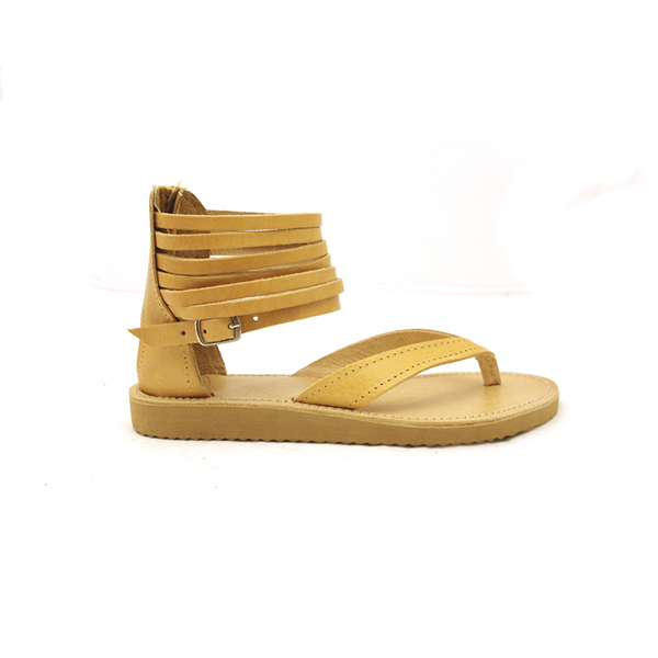 Δερμάτινο Σανδάλι Πλατφόρμα Gladiator sandals - δέρμα, αρχαιοελληνικό, gladiator, φλατ