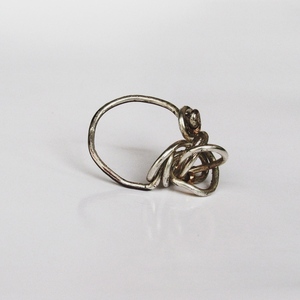 "Ariadne" ring (silver) - ασήμι, επάργυρα, boho, αυξομειούμενα - 2
