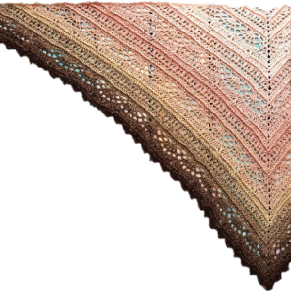 Σάλι Αγάπη πλεχτό με χειροποίητο νήμα - μήκος 90 εκ - πλεκτό, crochet, χειροποίητα