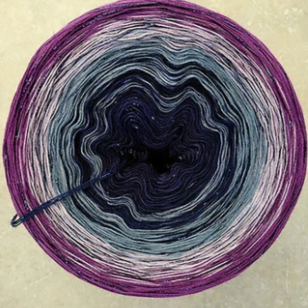Σάλι Αγάπη πλεχτό με χειροποίητο νήμα - μήκος 90 εκ - πλεκτό, crochet, χειροποίητα - 5