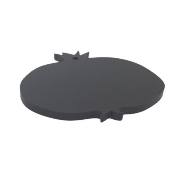 Στοιχείο Ρόδι. Σετ 10 τεμαχίων από μαύρο plexiglass - plexi glass, ρόδι, υλικά κοσμημάτων - 3