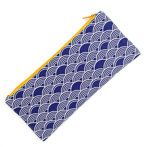 Pouch-κασετίνα Waves 10x22 cm - ύφασμα, κασετίνες, καλλυντικών, ταξιδίου