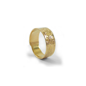 " Spoon Ring ΧΙV " - Χειροποίητο επίχρυσο 18K ή επάργυρο δαχτυλίδι! - chevalier, αυξομειούμενα, επιχρυσωμένα, vintage