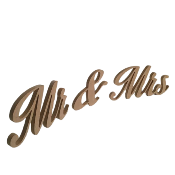 Υλικό διακόσμησης για γάμο " Mr & Mrs - mr & mrs, είδη γάμου, υλικά κατασκευών
