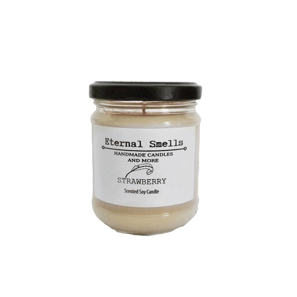 Strawberry-Αρωματικό Κερί Σόγιας - αρωματικά κεριά