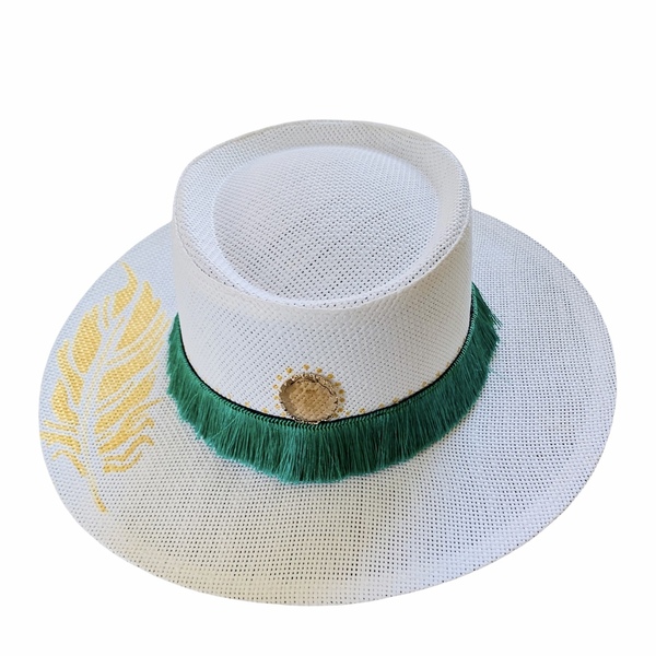 Mykonos hat - ψάθινα