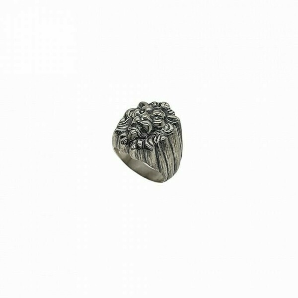 ΑΣΗΜΕΝΙΟ ΔΑΧΤΥΛΙΔΙ ΛΕΩΝ - ασήμι 925, δαχτυλίδια, λιοντάρι - 2