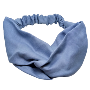 Κορδέλα Turban Style γαλάζια - για τα μαλλιά, turban, δώρα για γυναίκες, κορδέλες μαλλιών