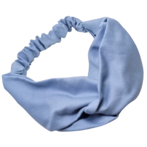 Κορδέλα Turban Style γαλάζια - για τα μαλλιά, turban, δώρα για γυναίκες, κορδέλες μαλλιών - 3