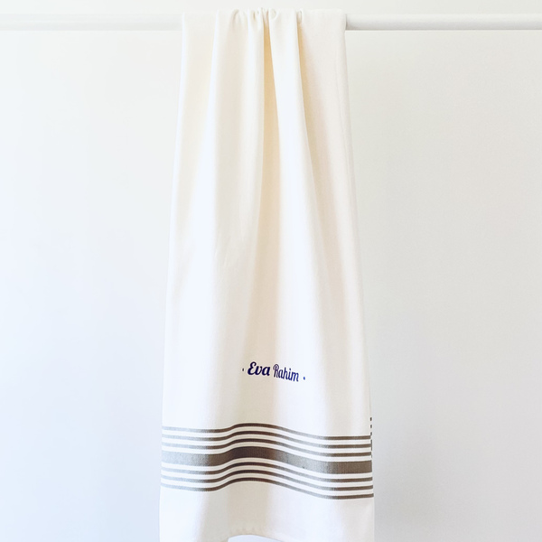 Πετσέτα θαλάσσης εκρού - πετσέτες - 3