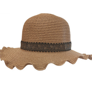 Ψάθινο καπέλο με λαχούρι - boho, ψάθινα