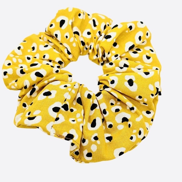 Leopard funky scrunchie - λαστιχάκια μαλλιών