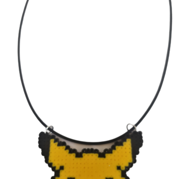 Pikachu Necklace Pixel Art - χάντρες, κοντά, φθηνά - 3