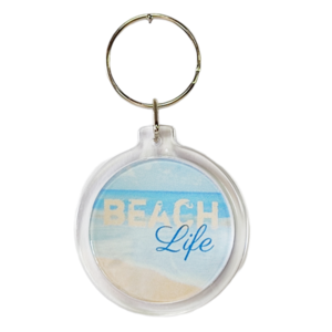 Μπρελόκ plexiglass με καλοκαιρινό θέμα Beach Life - απαραίτητα καλοκαιρινά αξεσουάρ, plexi glass, αυτοκινήτου, σπιτιού, ξενοδοχείου