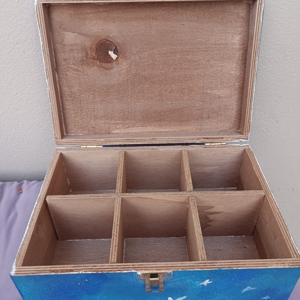 Ξύλινο κουτί για λάτρεις της γάτας - ξύλο, ζωγραφισμένα στο χέρι, κουτί, γατούλα - 5