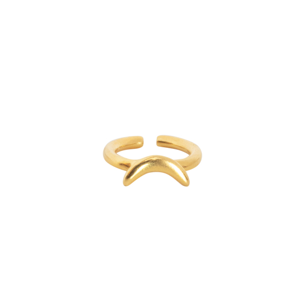 Δαχτυλίδι Αυξομειούμενο "Crescent" - επιχρυσωμένα, επάργυρα, βεράκια, boho, αυξομειούμενα - 3