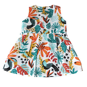 Φόρεμα tropical και κορδέλα βρεφικό - κορίτσι, δώρο, βρεφικά ρούχα - 3