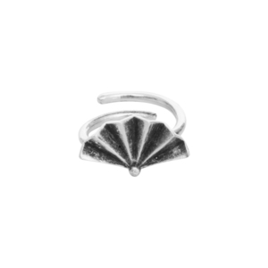 Δαχτυλίδι Αυξομειούμενο "Chic Fan" - επιχρυσωμένα, ορείχαλκος, μικρά, boho, αυξομειούμενα - 4