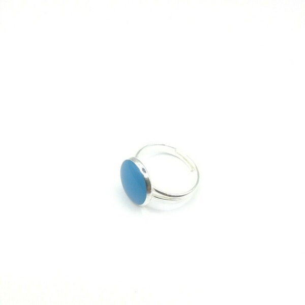 Κομψό δαχτυλίδι σε στρογγυλό υγρό γυαλί - γυαλί, αυξομειούμενα - 3