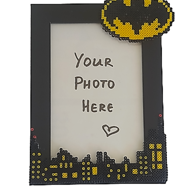 Batman pixelart frame - ξύλο, γυαλί, πλαστικό, σπίτι, κορνίζες