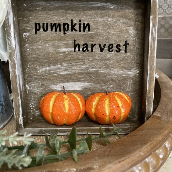 Διακοσμητικο φθινοπωρινο Καδρακι Απο Ξυλο Pumpkin Harvest διαστ. 12X 12 - ξύλο, διακοσμητικά - 5