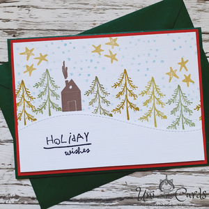 Σετ 3 καρτών - Christmas doodles - χιονάνθρωπος, χριστουγεννιάτικα δώρα, ευχετήριες κάρτες - 3