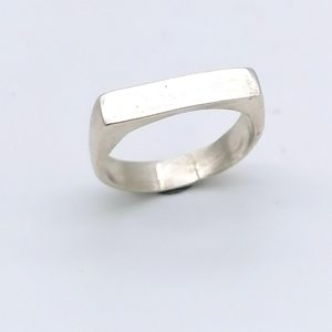 Χειροποίητο Δαχτυλίδι Liny - μικρά, σταθερά, επιχρυσωμένα, ασήμι