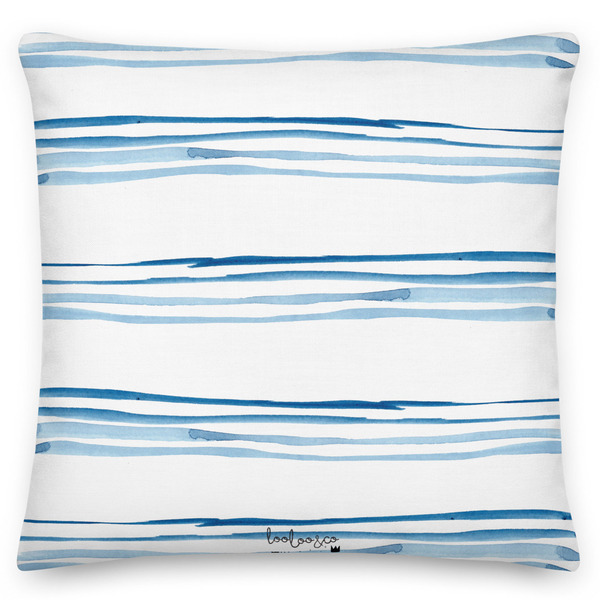 Μαξιλάρι διακοσμητικό Make Waves Nautical style - χωρίς γέμισμα - 45x45 εκ 100% Polyester - Looloo & Co - μαξιλάρια - 2