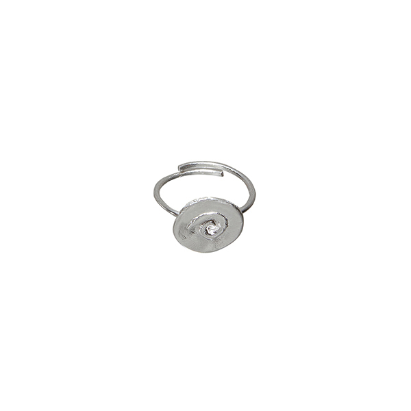 Δαχτυλίδι χειροποίητο ανοιγοκλειόμενο από ασήμι 925 σε μοτίβο σπείρας - ασήμι, επάργυρα, μικρά