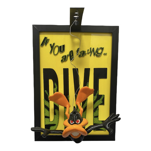 If you falling...dive Limited Edition - πίνακες & κάδρα, πρωτότυπα δώρα, 3d κάδρο, 3d εκτύπωση