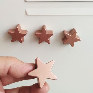 Σετ μαγνητάκια //hoshi magnets copper - design, αστέρι, τσιμέντο, σκυρόδεμα, μαγνητάκια - 5