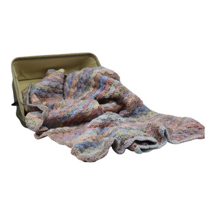 Κουβέρτα αγκαλιάς & λίκνου πλέκτη Χειροποίητη 1,20x1,00 pazzle - νονά, πλεκτή, δώρο γέννησης, κουβέρτες
