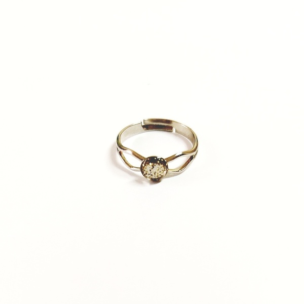 Δαχτυλίδι με πέτρα από υγρό γυαλί με χρυσό γκλιντερ - κοσμήματα, παιδικά δαχτυλίδια