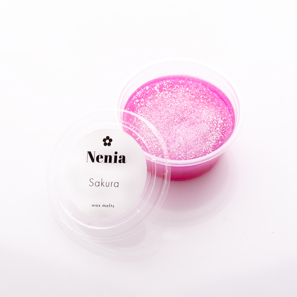Gel wax melts Sakura αρωματικό κερί σε pot 50gr - αρωματικά κεριά, αρωματικό χώρου, αρωματικά έλαια
