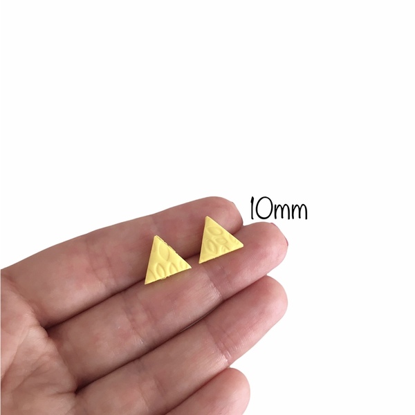 Σετ σκουλαρίκια από πολυμερικό πηλό σε διαφορα σχέδια - πηλός, καρφωτά, μικρά - 2