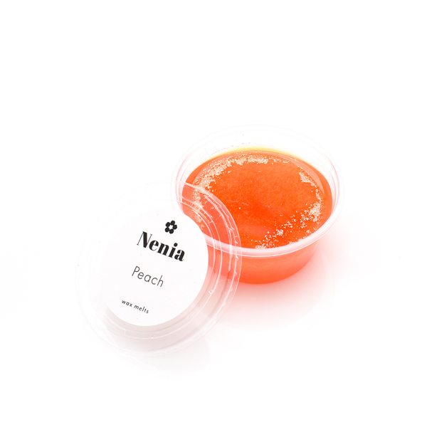 Gel wax melts Peach αρωματικό κερί σε pot 50gr - αρωματικά κεριά, αρωματικό χώρου, αρωματικά έλαια