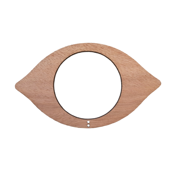 Ξύλινα μεγάλα μάτια - Σετ των 2 - ξύλο, DIY, ξύλινα διακοσμητικά, υλικά κατασκευών - 2