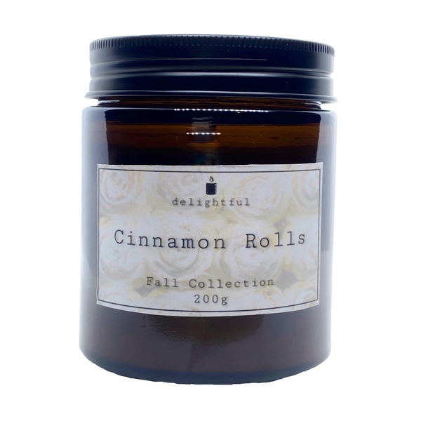 Cinnamon Rolls Αρωματικό Κερί - αρωματικά κεριά, φθινόπωρο, κεριά