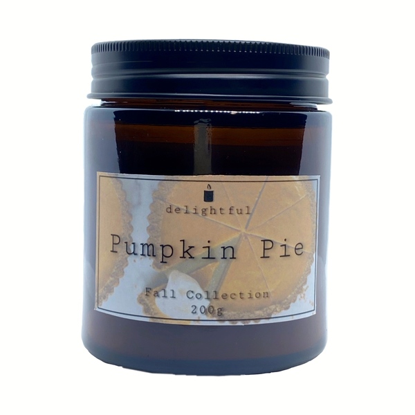 Pumpkin Pie Αρωματικό Κερί - αρωματικά κεριά, φθινόπωρο, κεριά