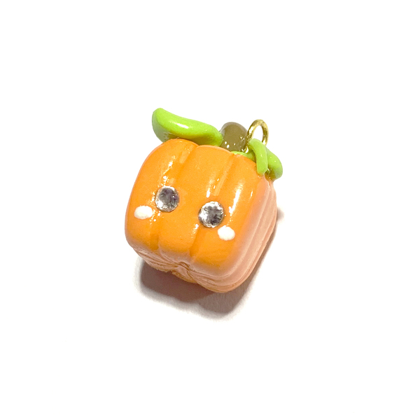 Cute Pumpkin κολιέ - 1 LEFT - ασήμι, ατσάλι, πηλός