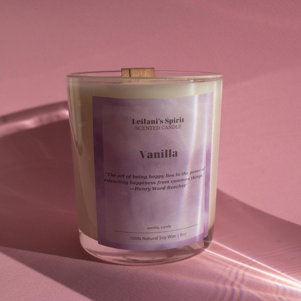 Φυτικό αρωματικό κερί σόγιας – Vanilla (Βανίλια) - αρωματικά κεριά - 2