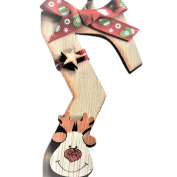 Χριστουγεννιάτικο προσωποποιημένο στολίδι μονόγραμμα 10 εκατοστά - όνομα - μονόγραμμα, personalised, στολίδι δέντρου, στολίδια, προσωποποιημένα - 4
