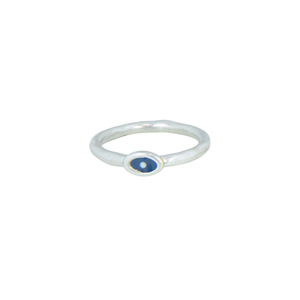 Δαχτυλίδι Βεράκι "Mini Eye" - επιχρυσωμένα, επάργυρα, βεράκια, boho, αυξομειούμενα