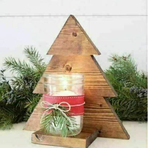 Ξύλινο διακοσμητικό δεντράκι - ξύλο, διακοσμητικά, χριστούγεννα, χριστουγεννιάτικα δώρα