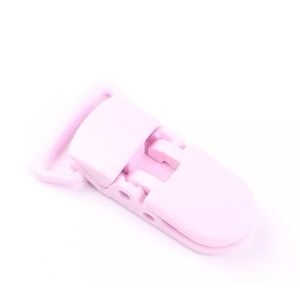 35 τμχ. Ροζ Πλαστικά κλιψάκια για αξεσουάρ πιπίλας/7 εκ./για παιδιά ηλικίας 0+ - βρεφικά, μασητικό, υλικά κοσμημάτων, κλιπ πιπίλας, υλικά κατασκευών