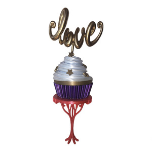 Forever CupCake Love- Topper για Τουρτα - διακοσμητικά, διακοσμητικά για τούρτες, δώρα επετείου