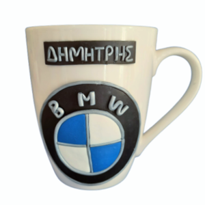 Τρισδιάστατη κούπα BMW από πολυμερικό πηλό - ανδρικά, πηλός, πορσελάνη, αυτοκίνητα, κούπες & φλυτζάνια - 2