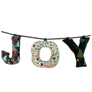 Χριστουγεννιάτικο banner JOY - διακοσμητικά, χριστουγεννιάτικα δώρα