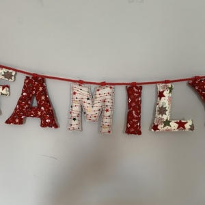 Χριστουγεννιάτικο banner FAMILY - διακοσμητικά, χριστουγεννιάτικα δώρα - 3